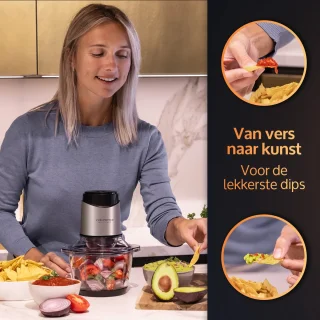 JAP Appliances Multi Chop Uitbreidingspakket - Hakmolen 600 ml