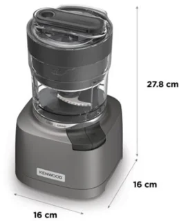 Kenwood Duo Prep CHP80.000SI Chopper Zilver