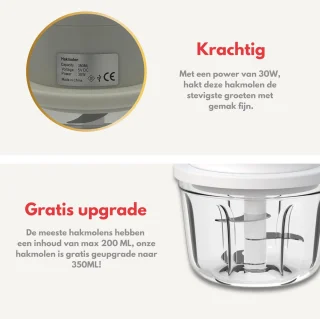 Keukenvriend - Hakmolen 350 ml