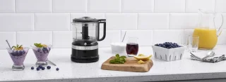 KitchenAid 5KFC3516EOB Mini Hakmolen 830ML Onyx Zwart