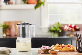 KitchenAid Draadloze Hakmolen 1,19L Crème