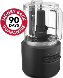 Kitchenaid Go hakmolen 1,18 L zwart
