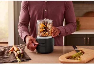 Kitchenaid Go hakmolen 1,18 L zwart