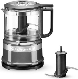 Wat vinden we goed aan de KitchenAid Mini Hakmolen - Grijs