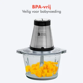 KitchenBrothers Hakmolen Elektrisch 300W 1,8L