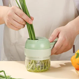 KitchenPro Elektrische Groentesnijder Hakmolen