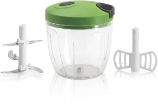 Le Pratique chopper hakmolen met trekkoord 900 ml