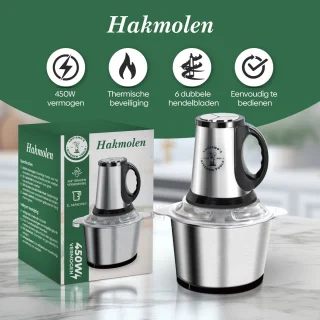 Luciano Elektrische Hakmolen XL 450W 3L