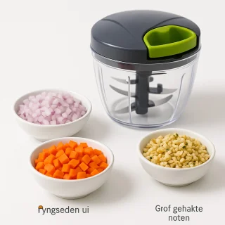Lumitex Groentehakker 900 ml handmatig