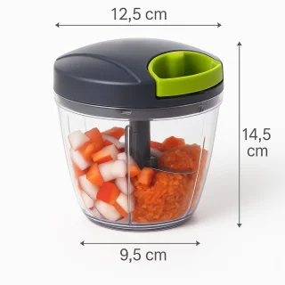Lumitex Groentehakker 900 ml handmatig