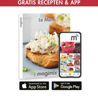 Magimix Micro Hakmolen Rood