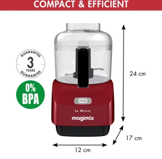 Magimix Micro Hakmolen Rood