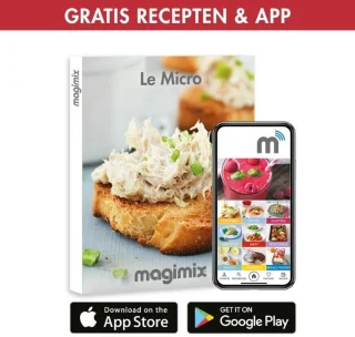 Magimix Micro Hakmolen Zwart