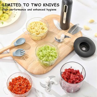 Wat vinden we goed aan de Merkloos Elektrische Knoflookmixer Hakmolen Zwart