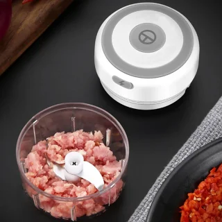 MikaMax Mini Food Processor Hakmolen Oplaadbaar