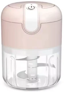 Mini Electrische Hakmolen Roze - Keukenmachine