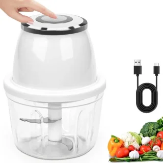 Mini elektrische hakmolen 350 ml
