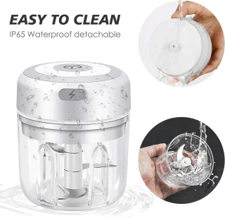 Mini Elektrische Knoflookchopper 250 ml