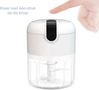 Mini Food Processor Keukenmachine Hakmolen Oplaadbaar