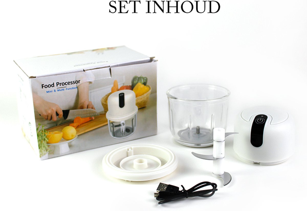 Wat vinden we goed aan de Mini Hakmolen 350ML USB Draadloos