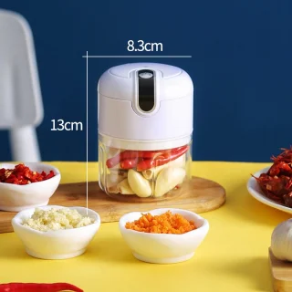 Mini Keukenmachine USB Oplaadbaar 250ml Wit