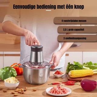 Wat vinden we goed aan de MIRA® Elektrische Hakmolen