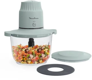 Moulinex Choppeo DJ603110 hakmolen 1L 500W grijs transparant
