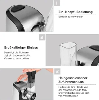 Mrs. Jones Elektrische Groenteschaaf