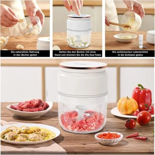 Mrs. Jones Elektrische hakmolen 300 ml