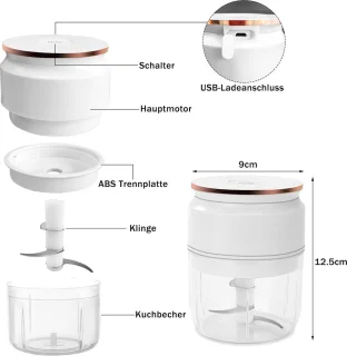 Mrs. Jones Elektrische hakmolen 300 ml