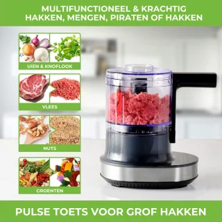 NUTRI-CHOPPER 4D elektrische hakmolen