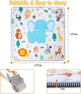 Opvouwbare Speelmat voor Baby's
