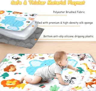 Opvouwbare Speelmat voor Baby's
