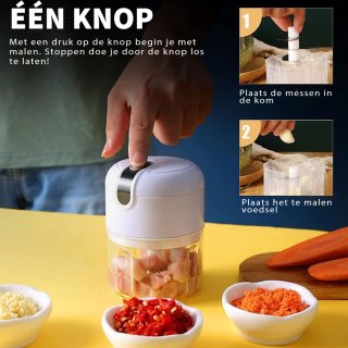 Phreeze Draadloze Food Processor 250ML