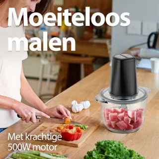 Phreeze Food Chopper XL 2L 500W RVS