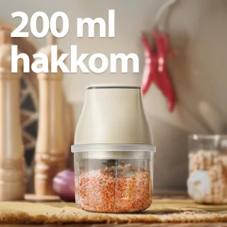 Portable Chopper Elektrische Hakmolen 200ML USB