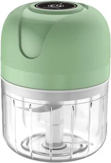QTTVBTNA Elektrische Mini Hakmolen 250 ml