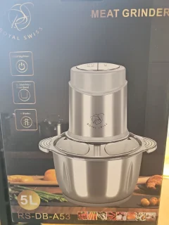 De Royal Swiss® Elektrische Vleesmolen RS-DB-A53 in één oogopslag