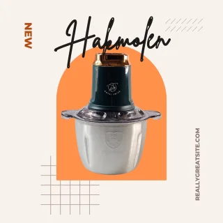 Royal Swiss Hakmolen 400W met 3L RVS Kom en 6 RVS Messen
