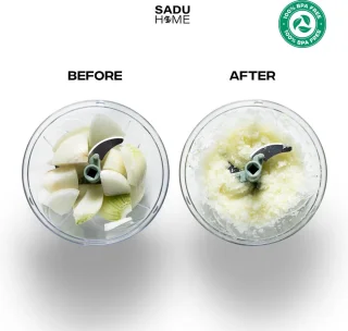 SADU Kitchen Groentesnijder met Trekkoord