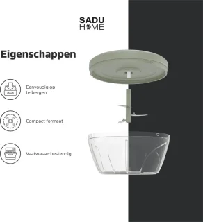 SADU Kitchen Groentesnijder met Trekkoord