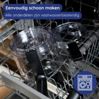 Safecourt Kitchen Hakmolen Elektrisch Groentesnijder