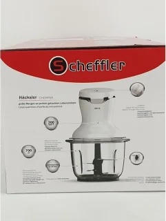 Scheffler Hakmolen Elektrisch 300W 700ml Zwart
