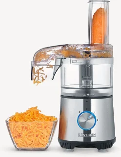 Severin KM 3865 Mini Hakmolen Zilver