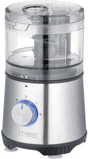 Severin KM 3865 Mini Hakmolen Zilver