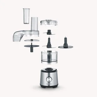 Severin KM 3865 Mini Hakmolen Zilver