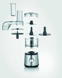 Severin KM 3865 Mini Hakmolen Zilver