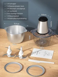 SNJY Hakmolen - Elektrische Snijmachine