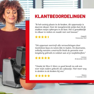 Solis Slice & More 8401 Groentesnijder RVS