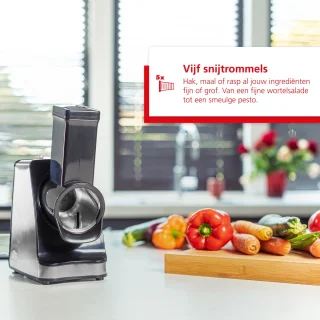 Solis Slice & More 8401 Groentesnijder RVS